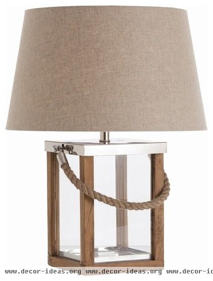 eclectic table lamps by Masins Furniture