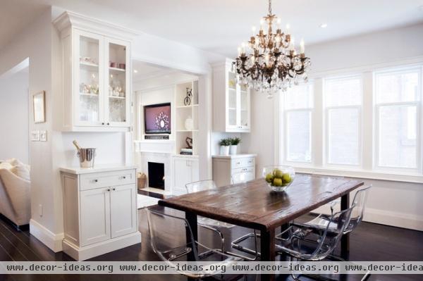 rustic dining room by Ali Budd Interiors