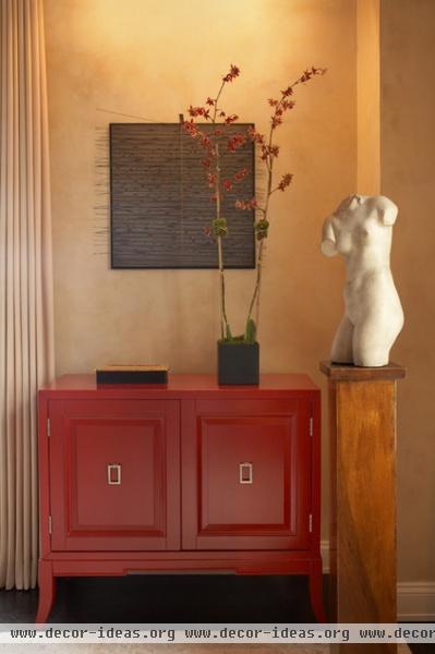 contemporary entry by David Scott Interiors