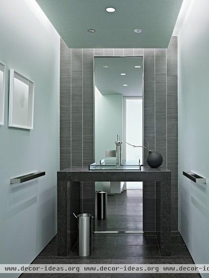 modern powder room by Matarozzi Pelsinger Builders