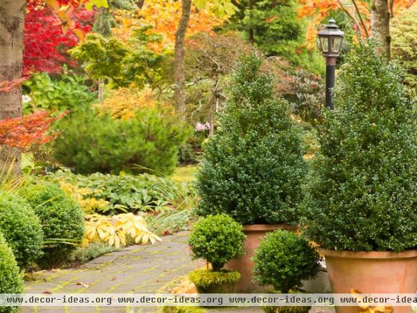 traditional landscape by Le jardinet