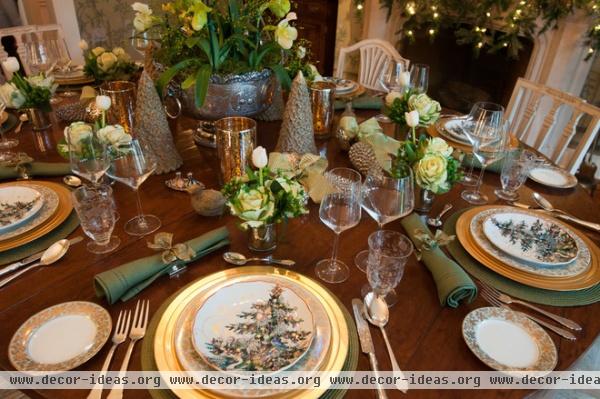 eclectic dining room by Janet Paik