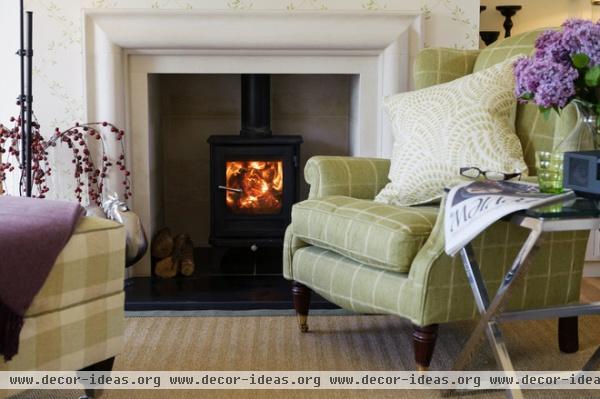 farmhouse living room by Robertson Lindsay Interiors