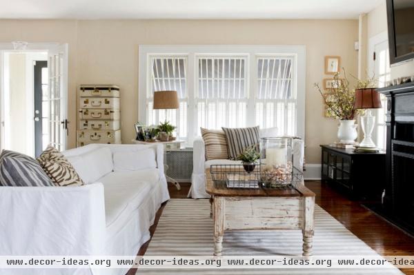 eclectic family room by Rikki Snyder