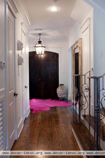 contemporary entry by Sally Wheat Interiors