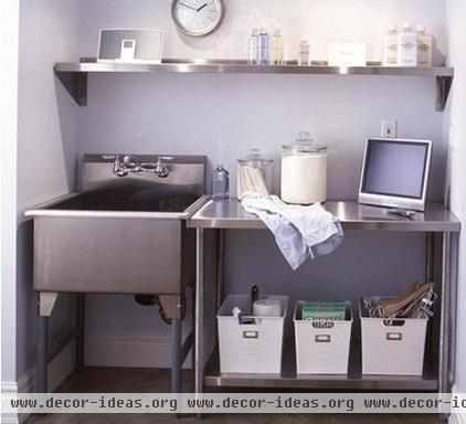 traditional laundry room Laundry Room