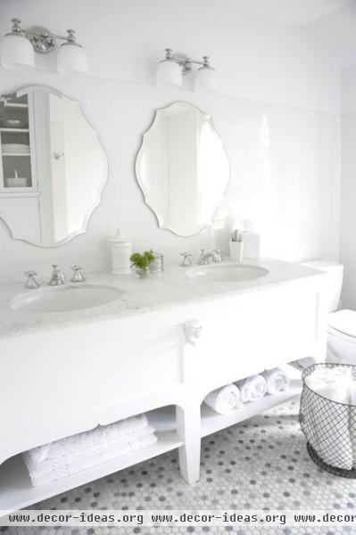 eclectic bathroom by CCG Interiors, LLC.