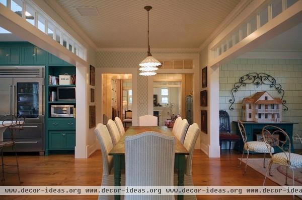 farmhouse dining room by Alison Kandler Interior Design