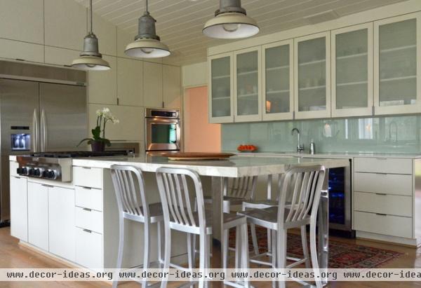 transitional kitchen by Sarah Greenman