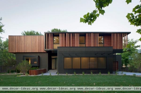 modern exterior by Hufft Projects