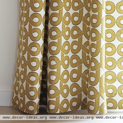 contemporary curtains by Crate&Barrel