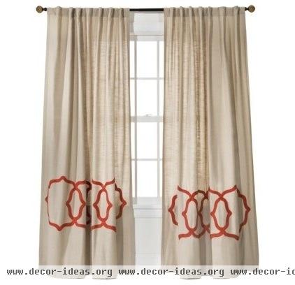 contemporary curtains by Target