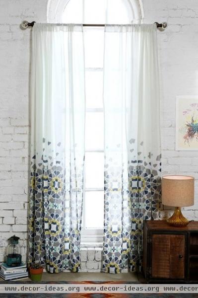 contemporary curtains by Urban Outfitters