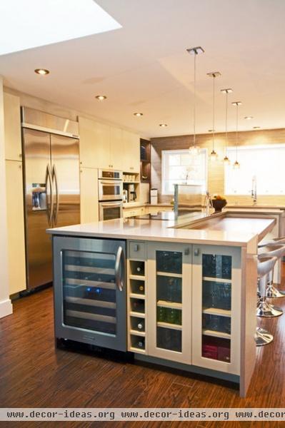 contemporary kitchen by TOC design