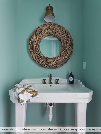 eclectic bathroom by Julie Holloway