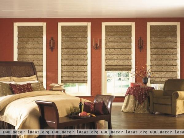 mediterranean bedroom by Blinds.com