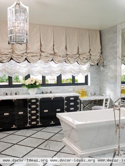 modern bathroom by Jamie Herzlinger