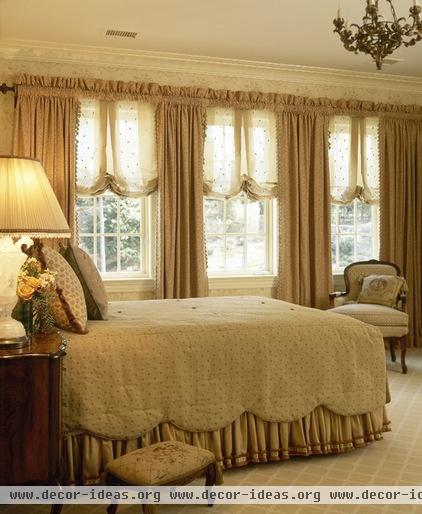 traditional bedroom by Robin Baron Design