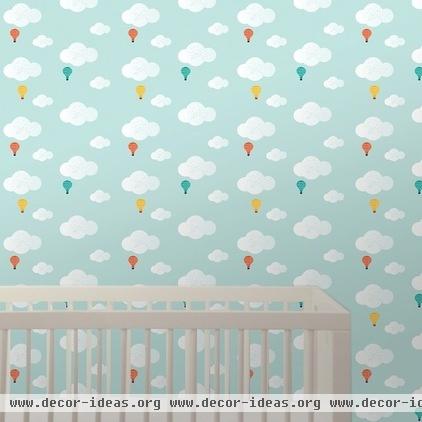 contemporary wallpaper by WallCandy Arts