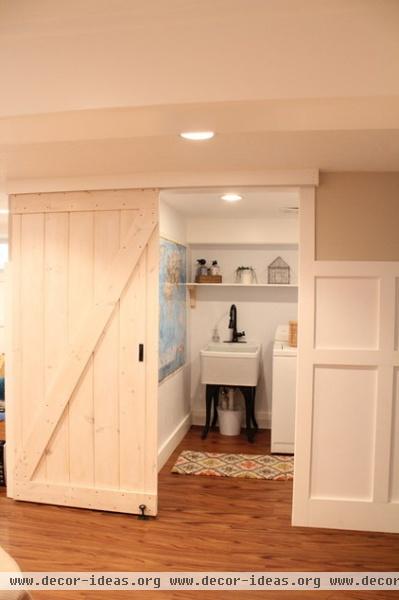 traditional laundry room by Christina Katos