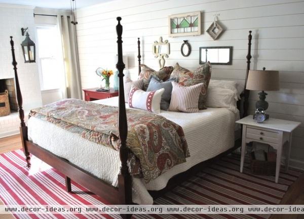 farmhouse bedroom by Lisa Gabrielson Design