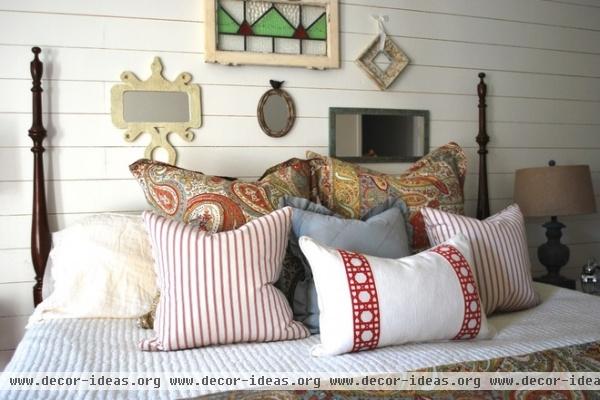 farmhouse bedroom by Lisa Gabrielson Design