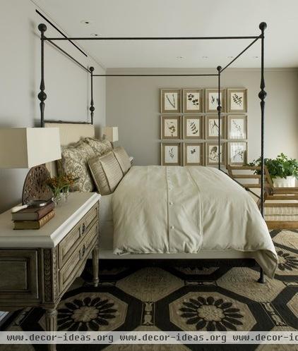 contemporary bedroom by David Michael Miller Associates