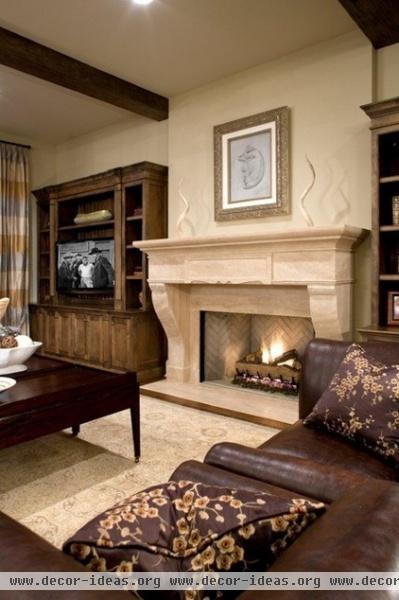 traditional family room by Stonewood, LLC