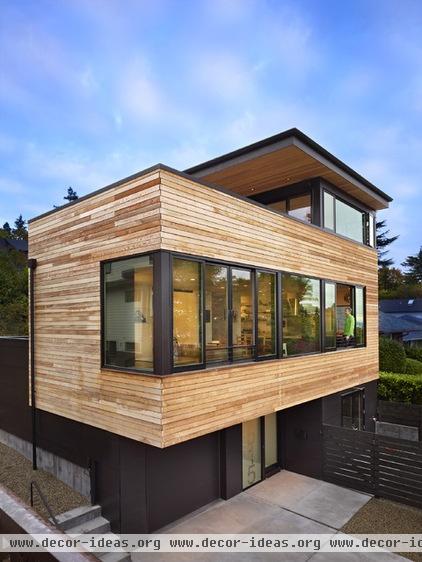 contemporary exterior by chadbourne + doss architects