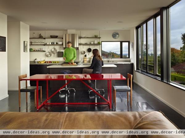 contemporary kitchen by chadbourne + doss architects