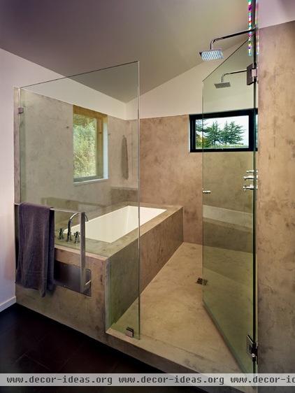 modern bathroom by chadbourne + doss architects