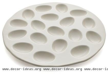 contemporary platters by Crate&Barrel