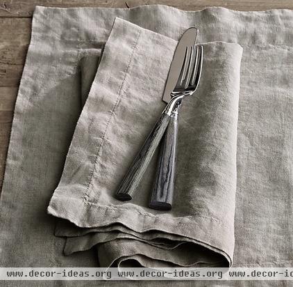 traditional napkins by Restoration Hardware