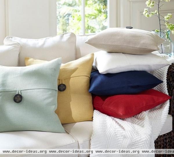 contemporary pillows by Pottery Barn