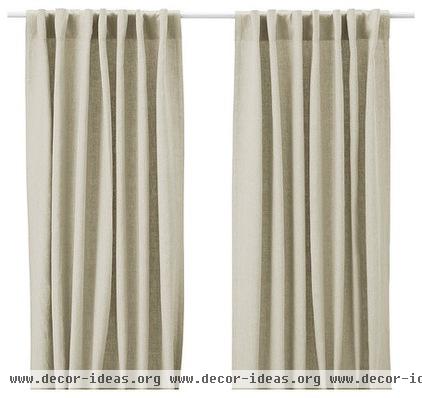 traditional curtains by IKEA