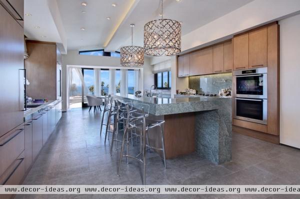 beach style kitchen by Shelley Starr Design