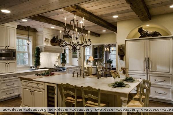 traditional kitchen by Drury Design