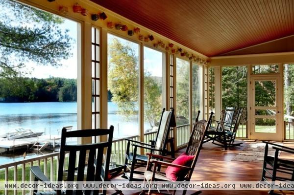 traditional porch by Smith & Vansant Architects PC