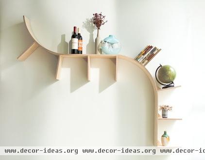 contemporary wall shelves by Etsy