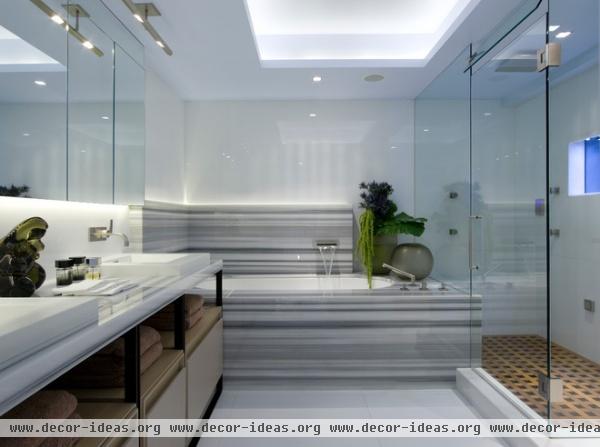 contemporary bathroom by Renovation Boutique