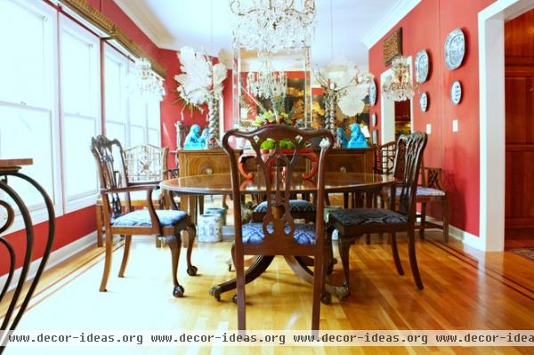 asian dining room by Mina Brinkey