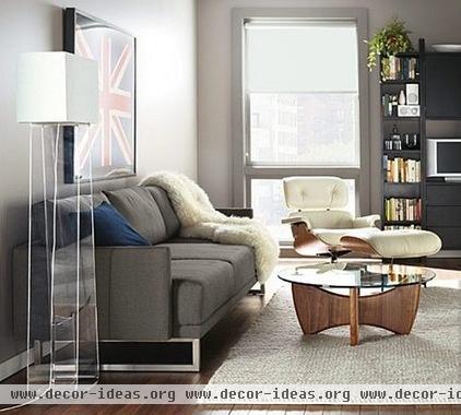 modern living room by Room & Board