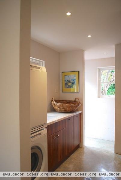 eclectic laundry room by Luci.D Interiors