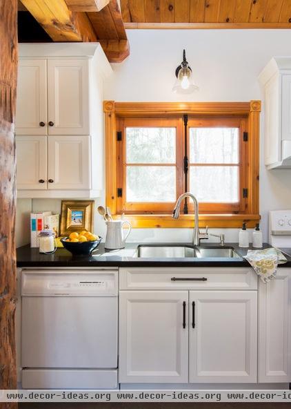 rustic kitchen by FIG Interiors