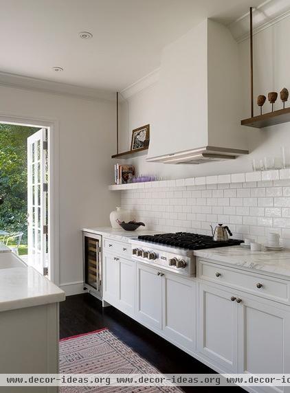 transitional kitchen by Kathleen Bost Architecture + Design