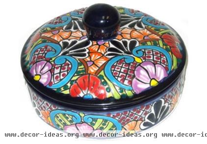 eclectic serveware by Talavera Emporium