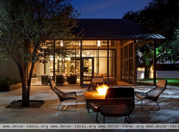 modern patio by Furman + Keil Architects