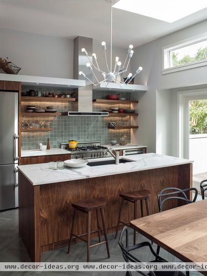 contemporary kitchen by Hart Wright Architects, AIA