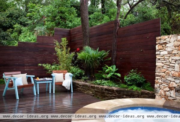 contemporary patio by B. Jane Gardens