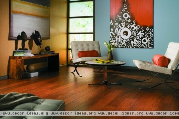 eclectic laminate flooring by Paul Anater